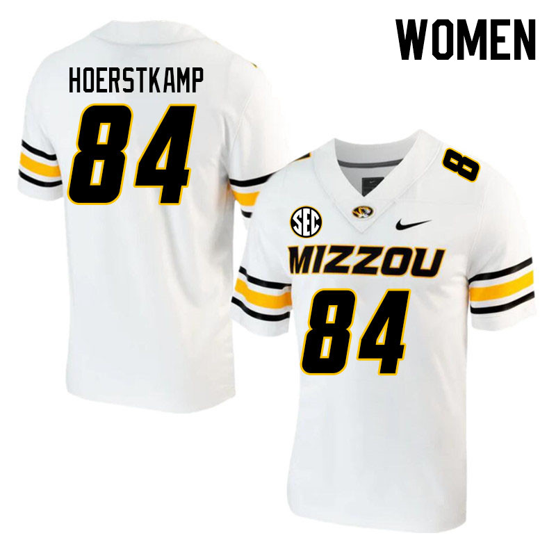 Women #84 Ryan Hoerstkamp Missouri Tigers College 2023 Football Stitched Jerseys Sale-White